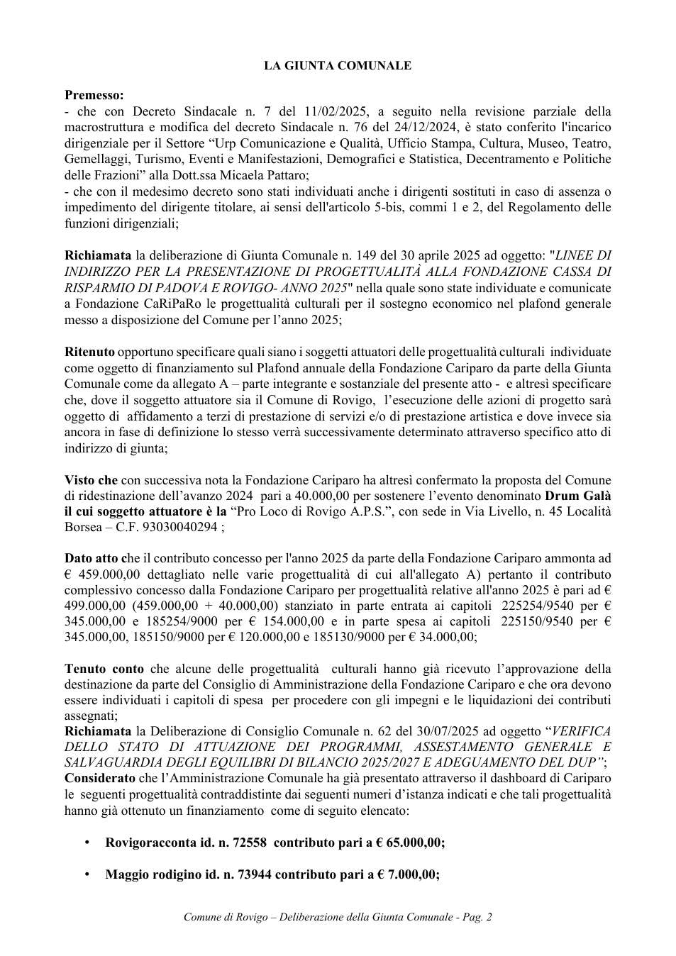 Pagina 2 del documento