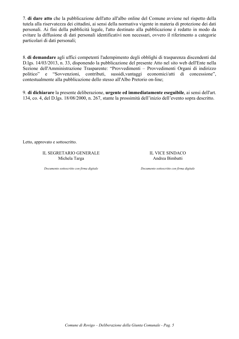 Pagina 5 del documento