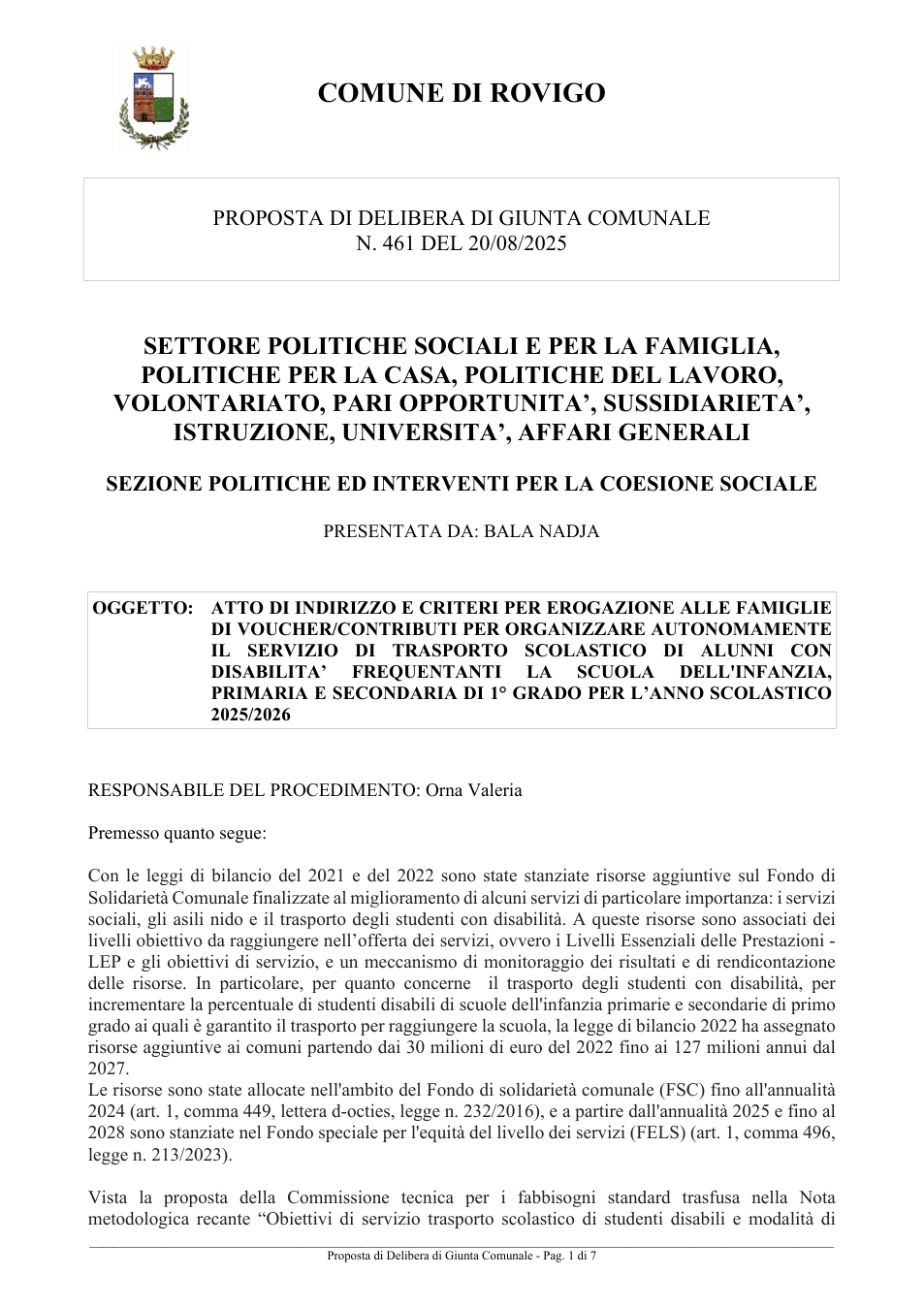Pagina 1 del documento