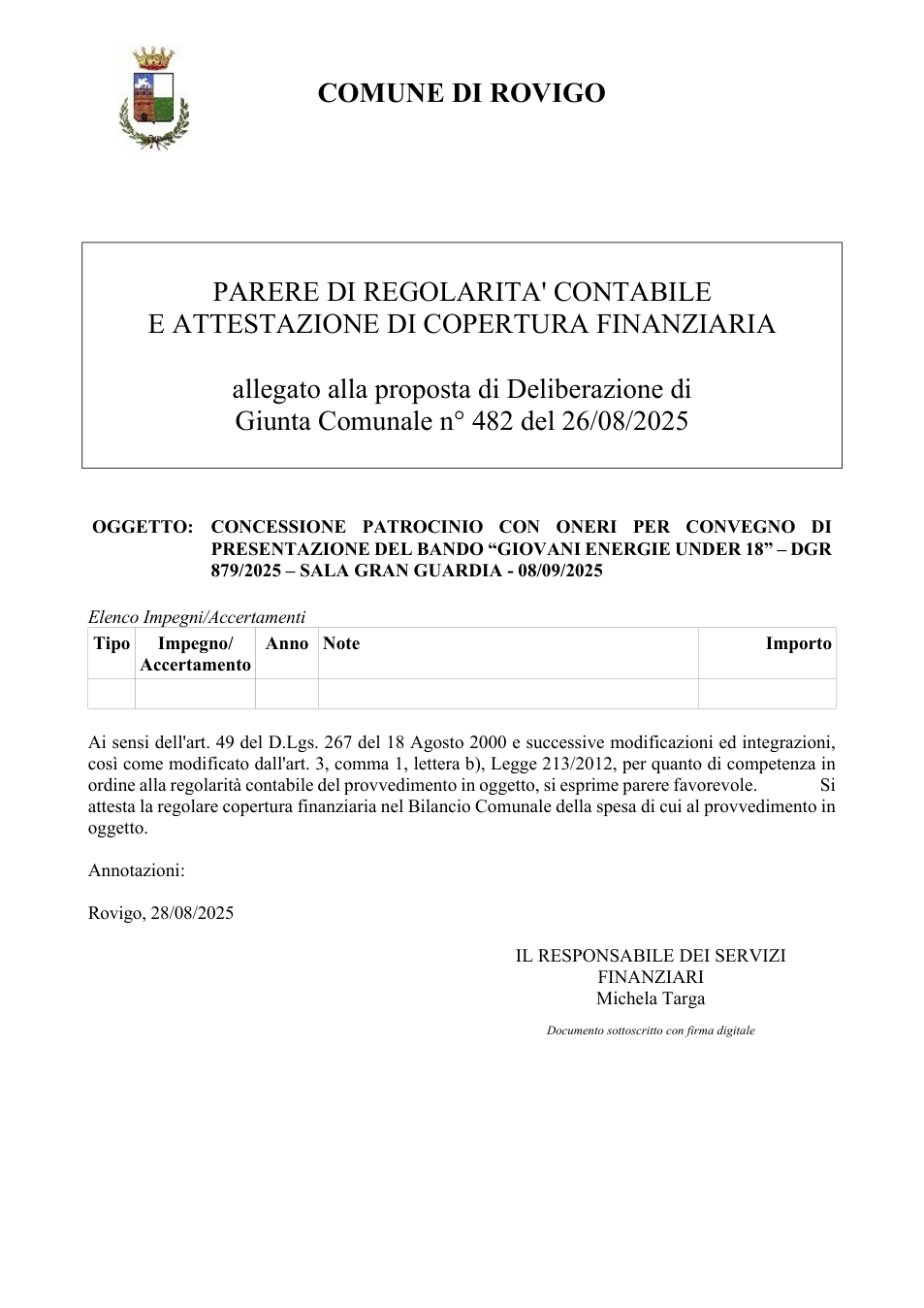 Pagina 1 del documento