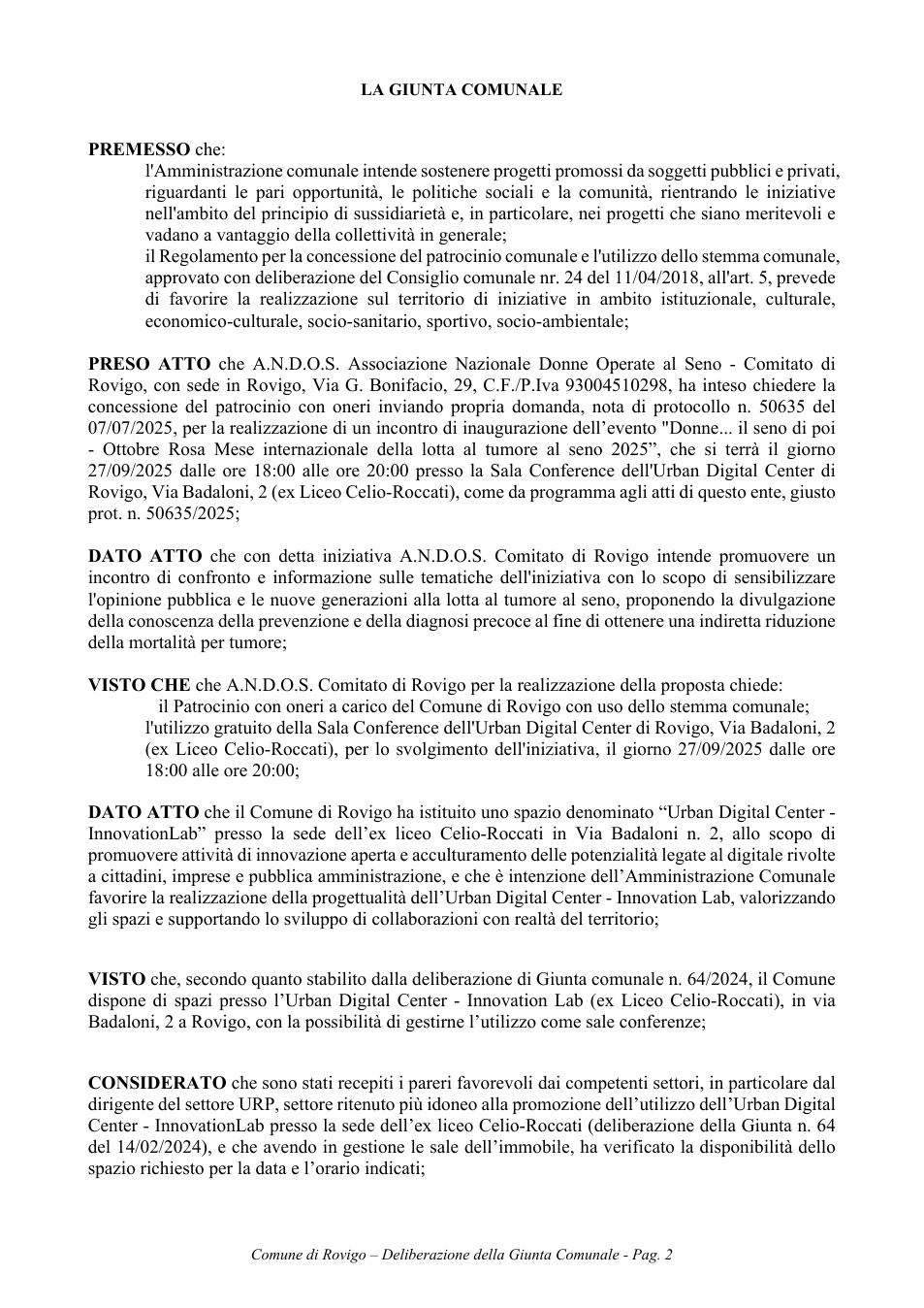 Pagina 2 del documento