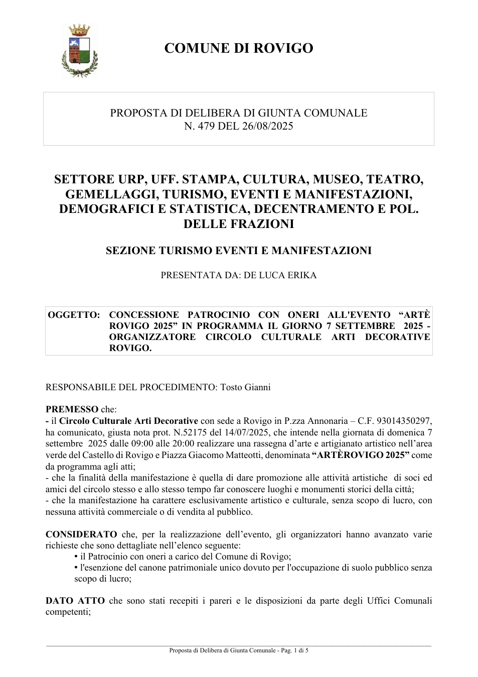 Pagina 1 del documento
