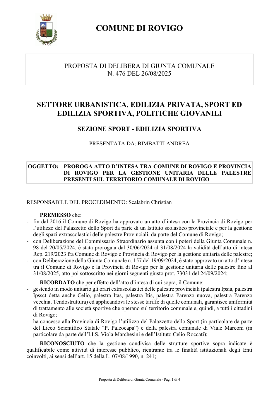 Pagina 1 del documento