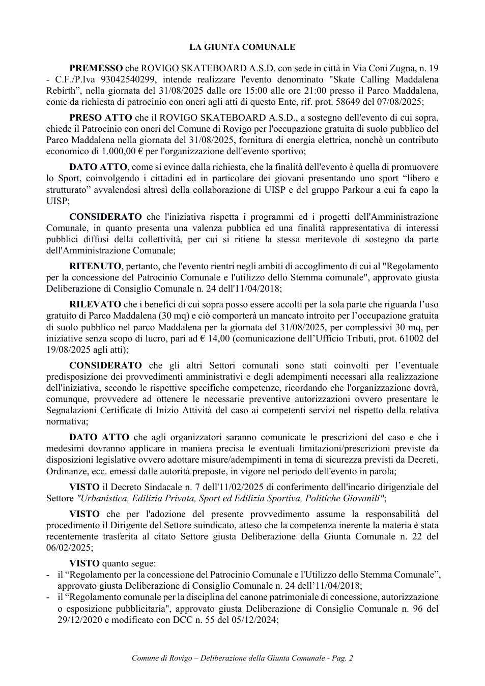 Pagina 2 del documento
