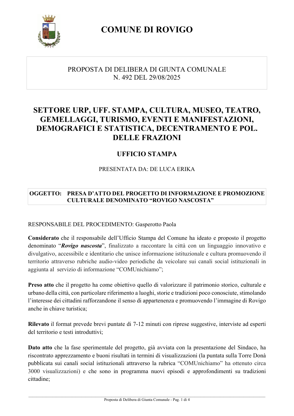 Pagina 1 del documento