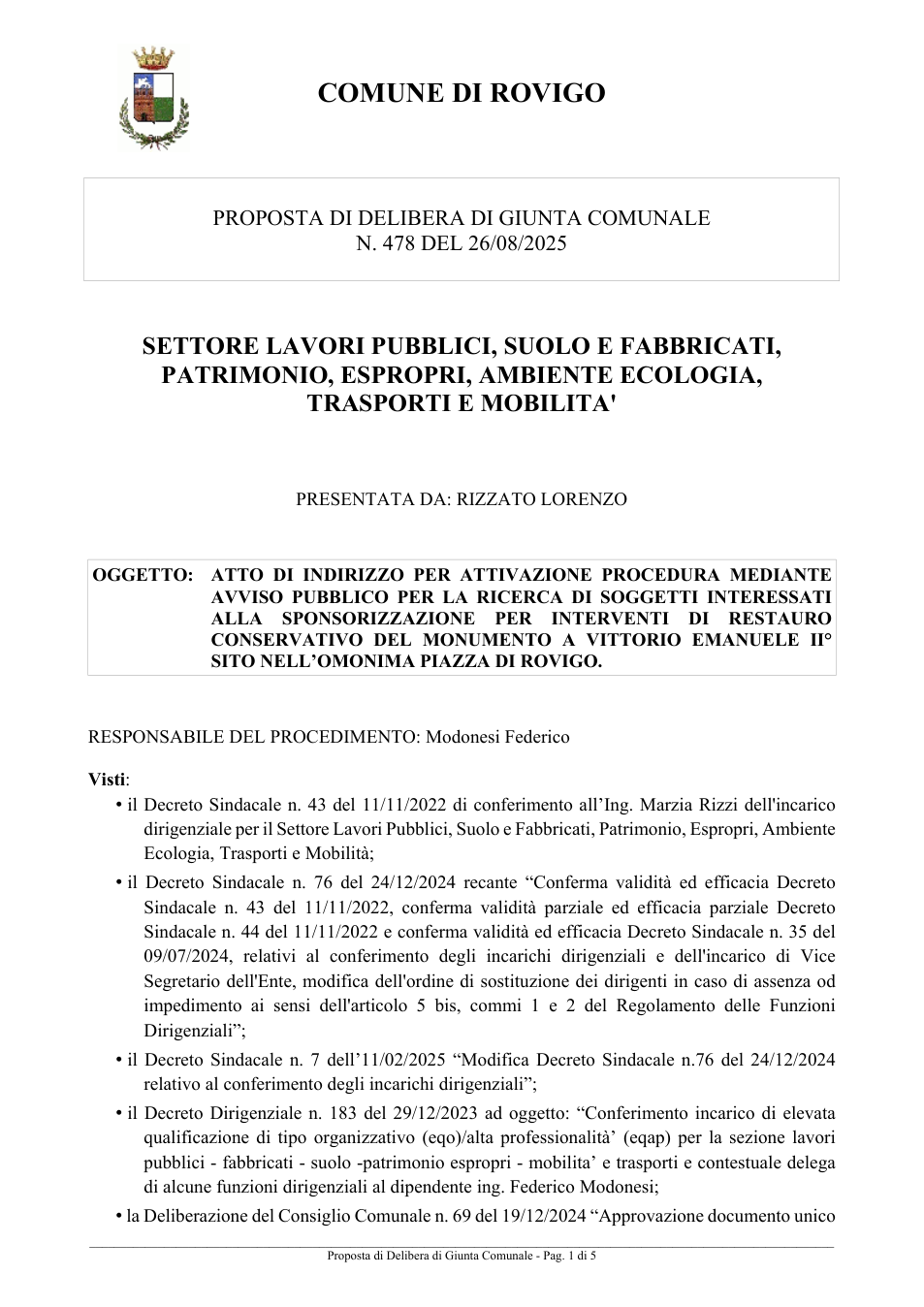 Pagina 1 del documento