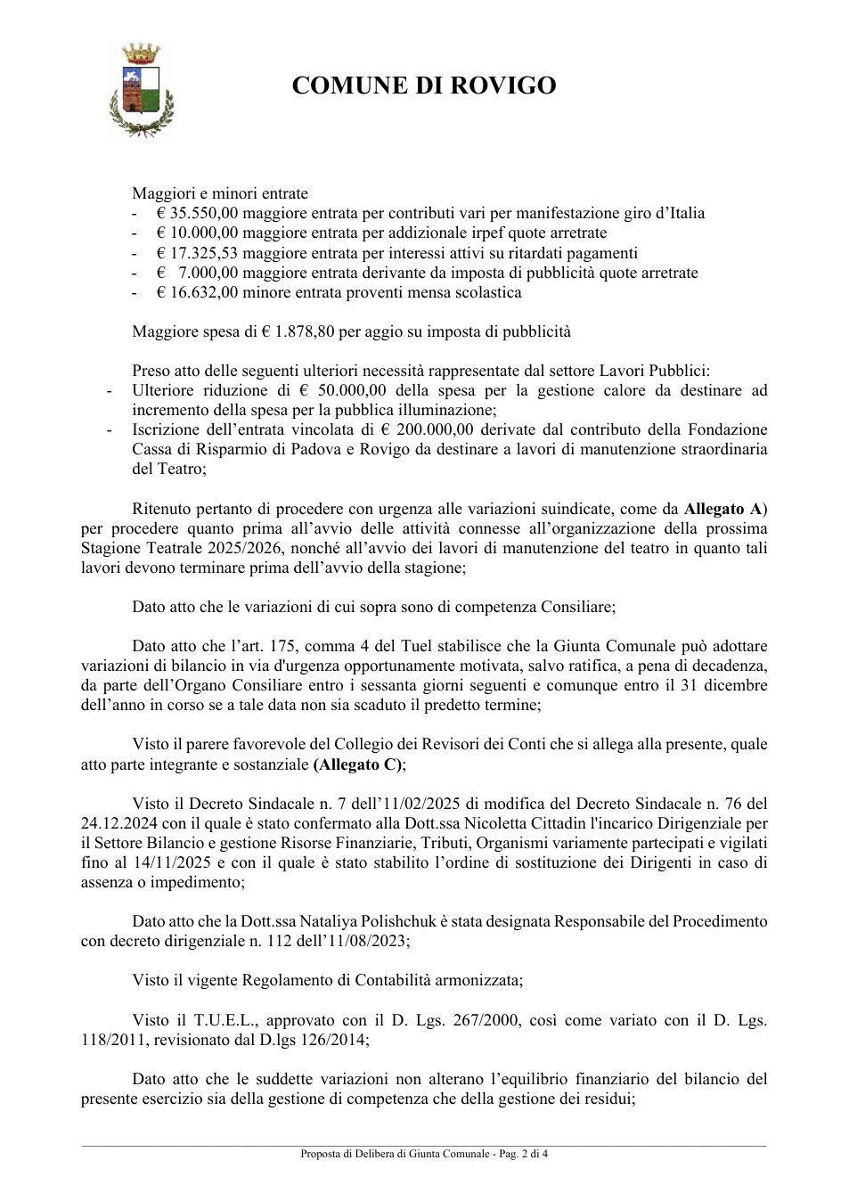 Pagina 2 del documento
