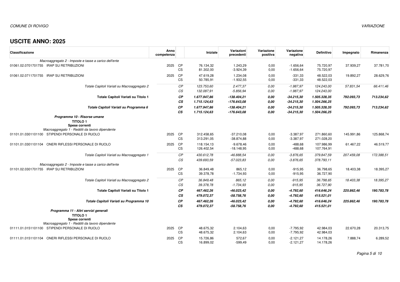 Pagina 5 del documento