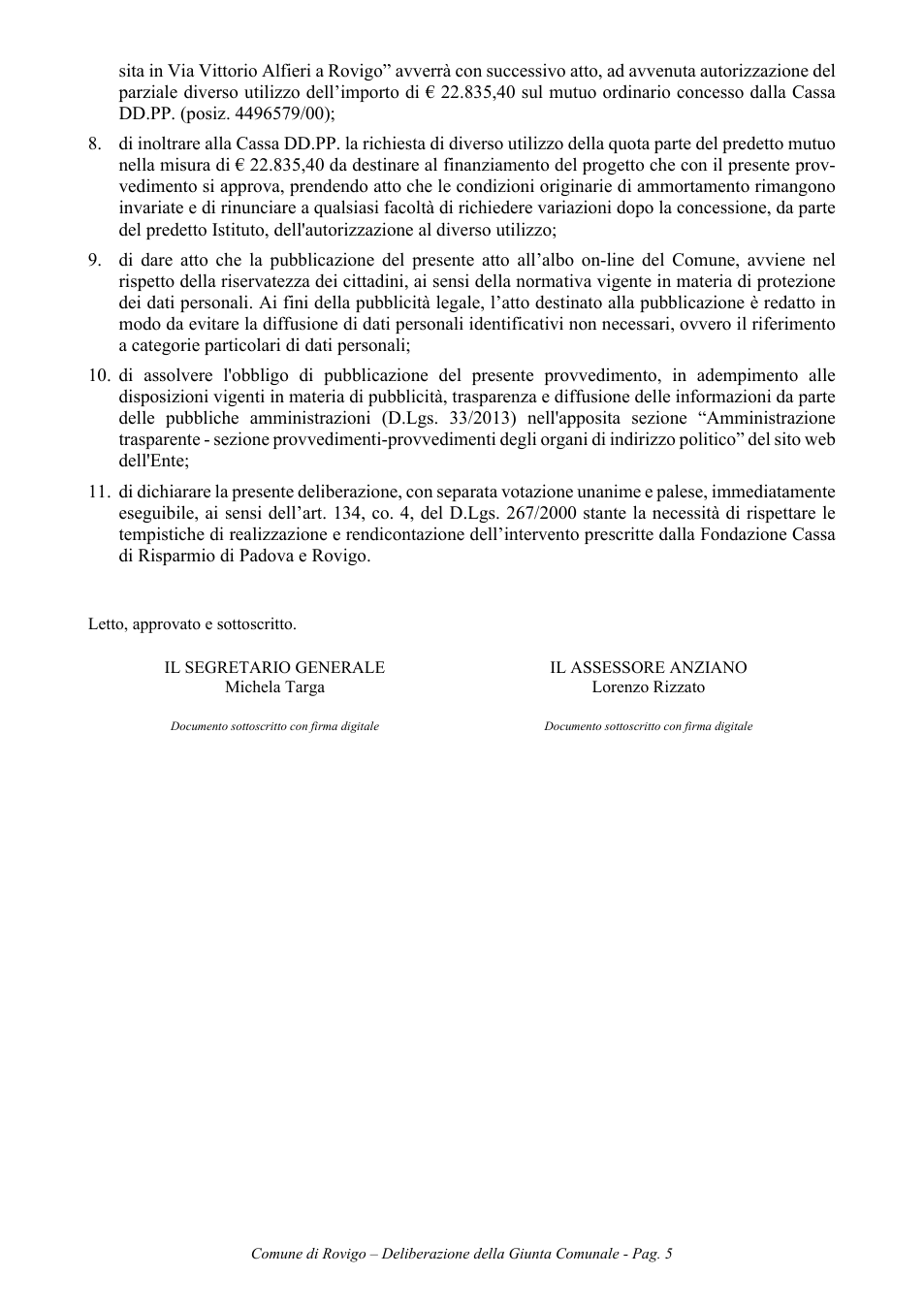 Pagina 5 del documento