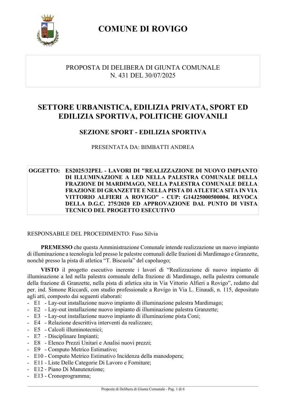 Pagina 1 del documento