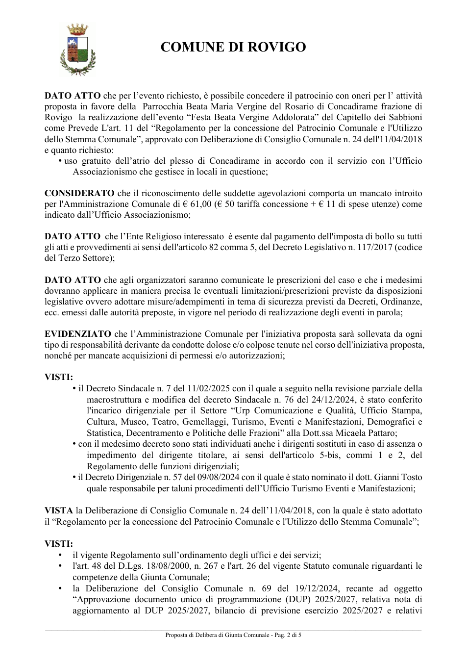 Pagina 2 del documento