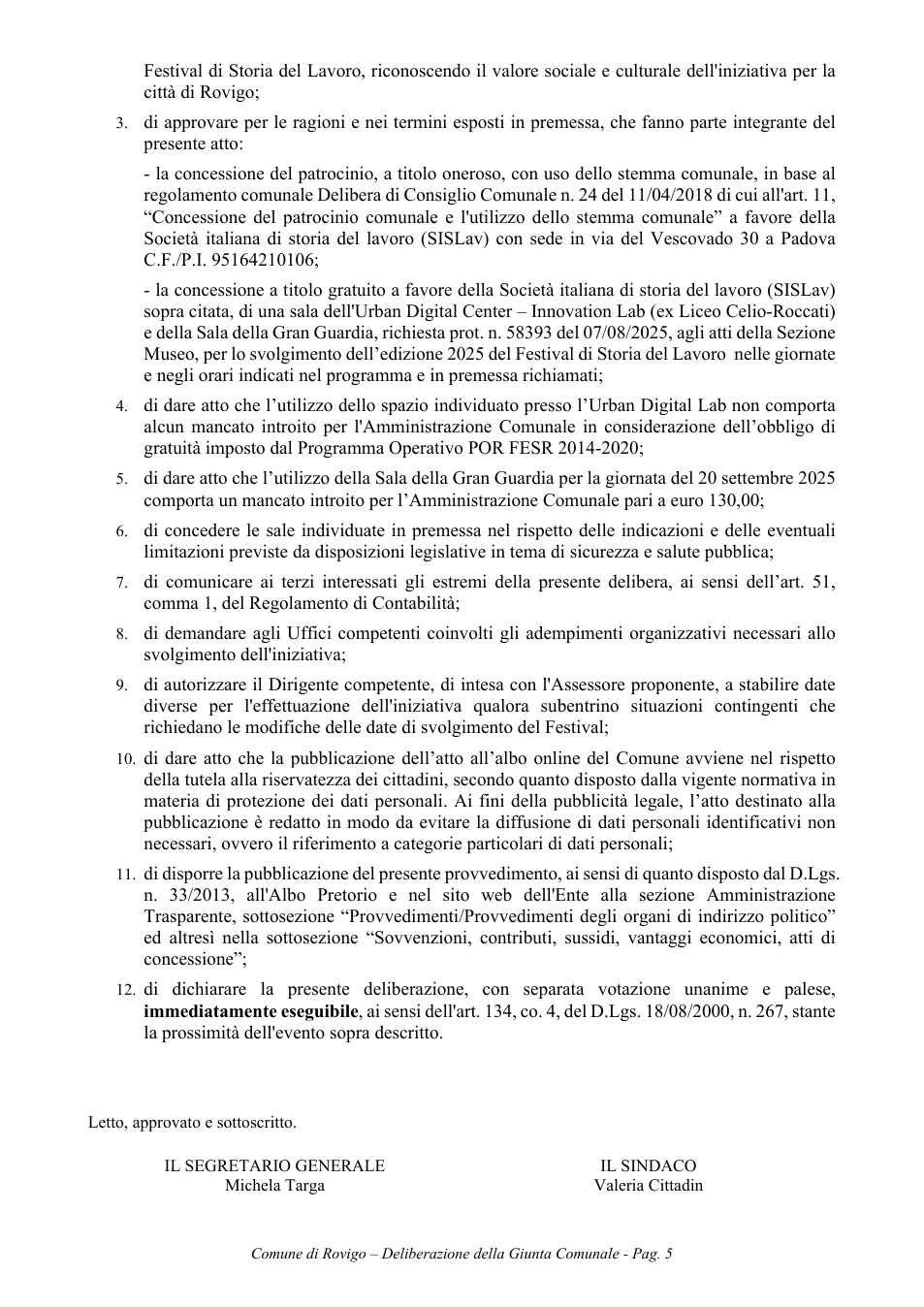 Pagina 5 del documento
