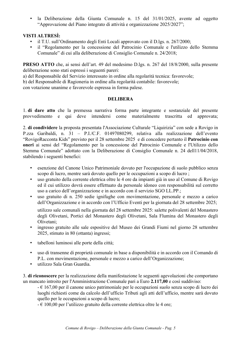 Pagina 5 del documento