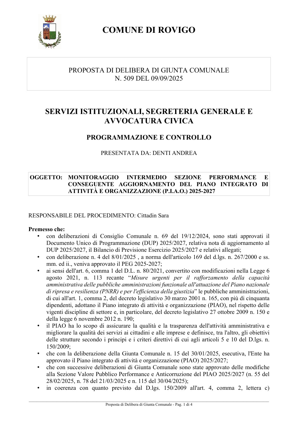Pagina 1 del documento
