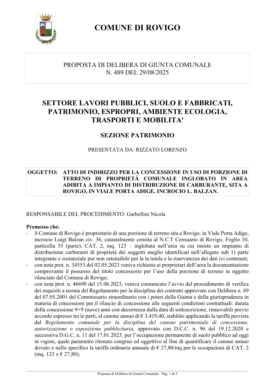 Pagina 1 del documento