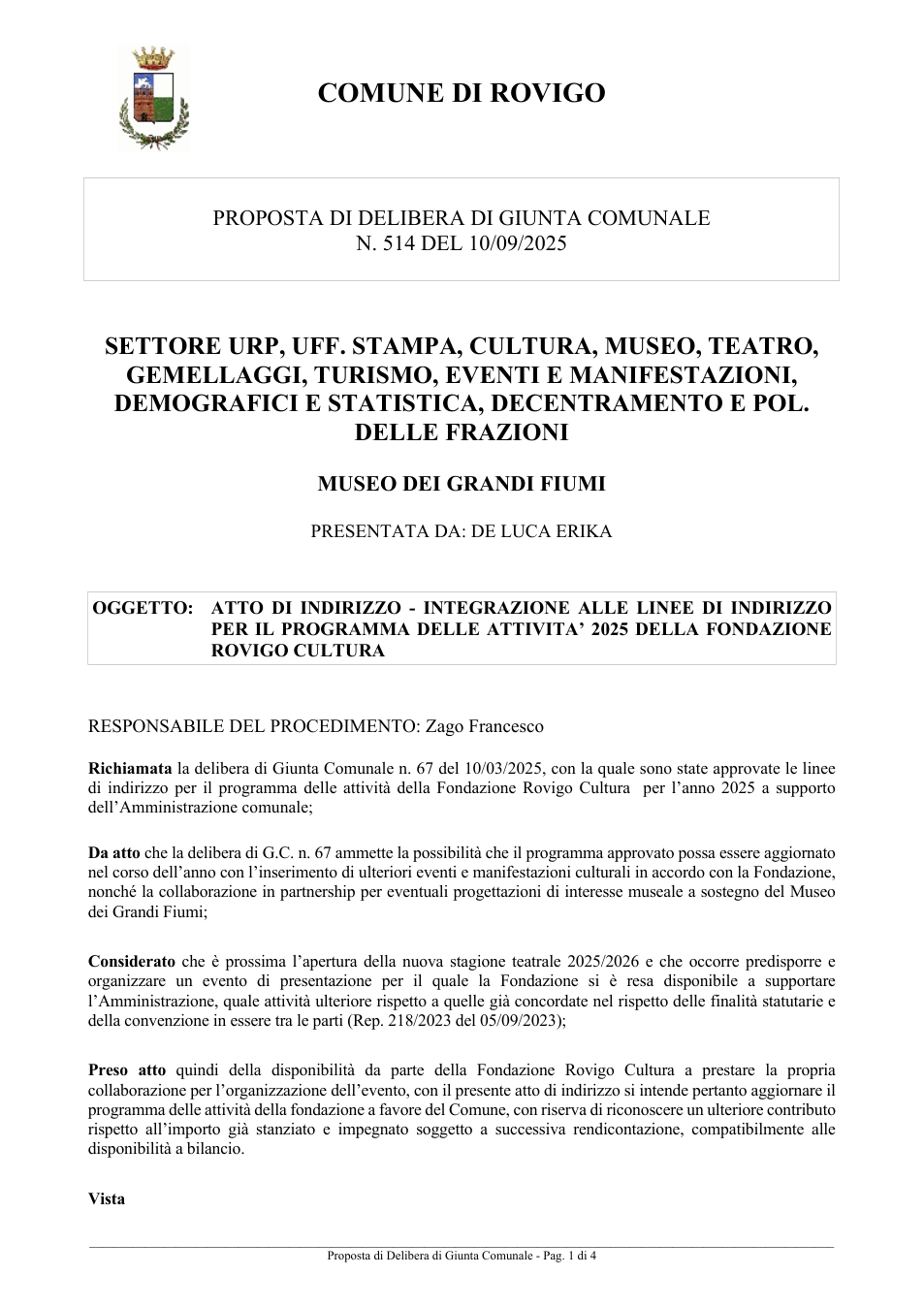 Pagina 1 del documento
