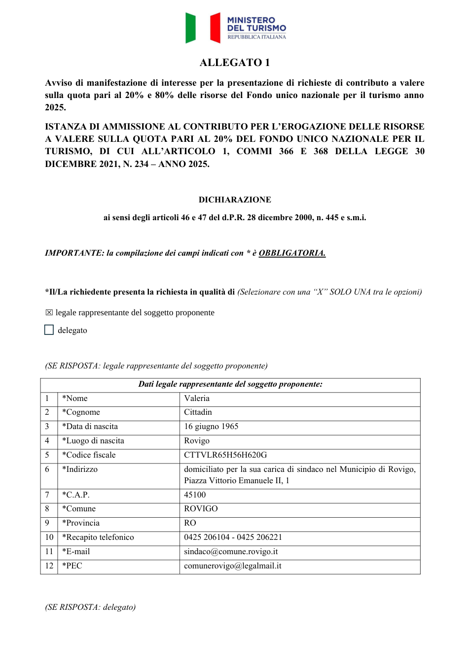 Pagina 1 del documento