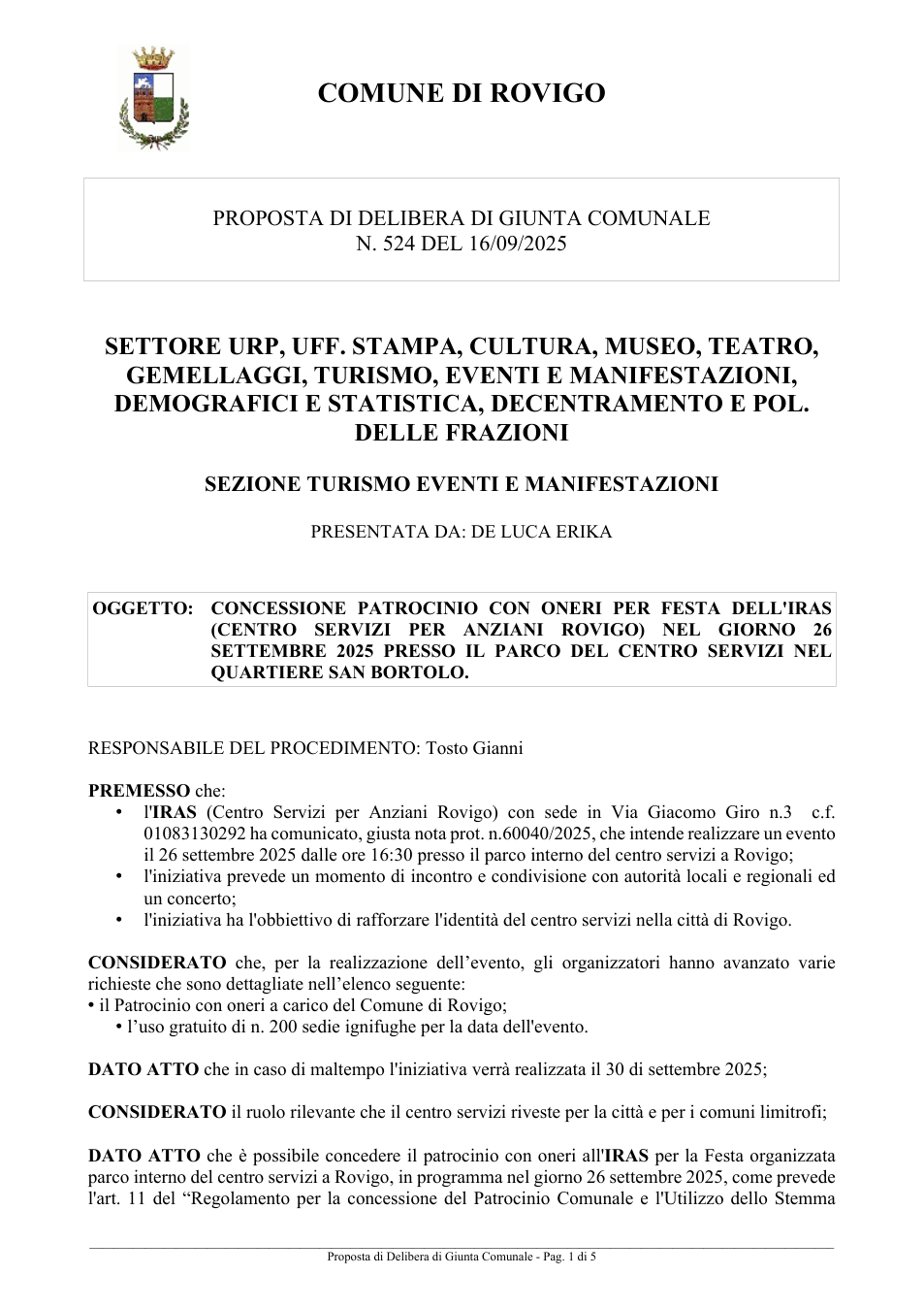 Pagina 1 del documento