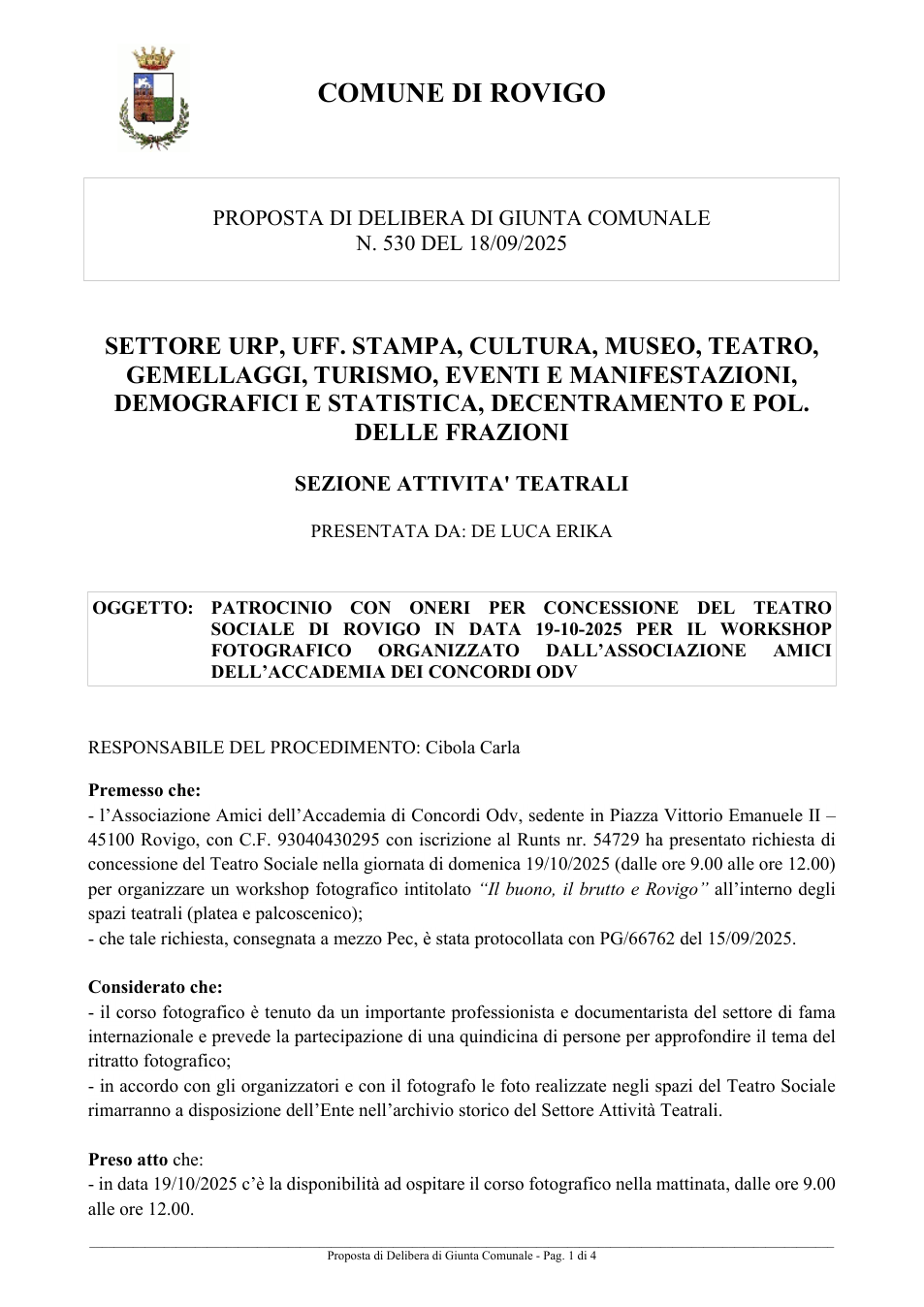 Pagina 1 del documento