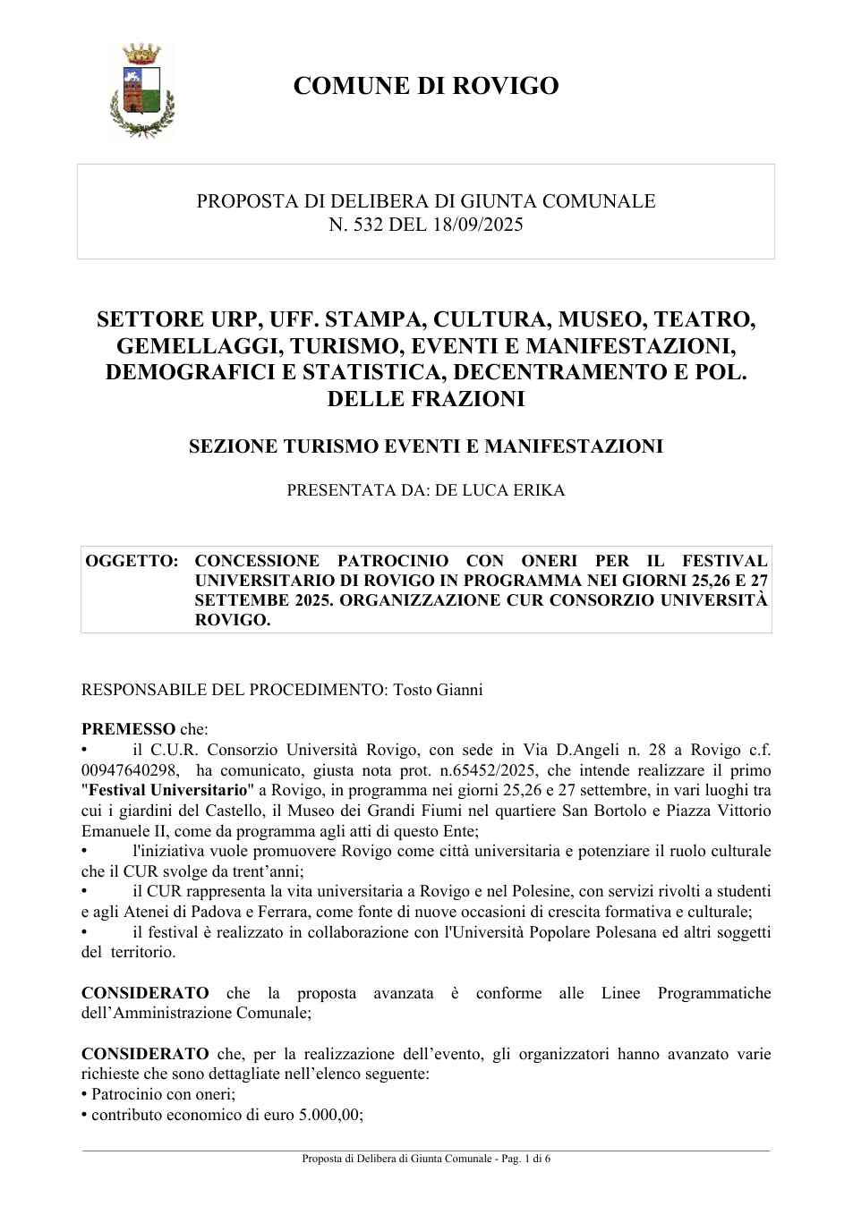 Pagina 1 del documento