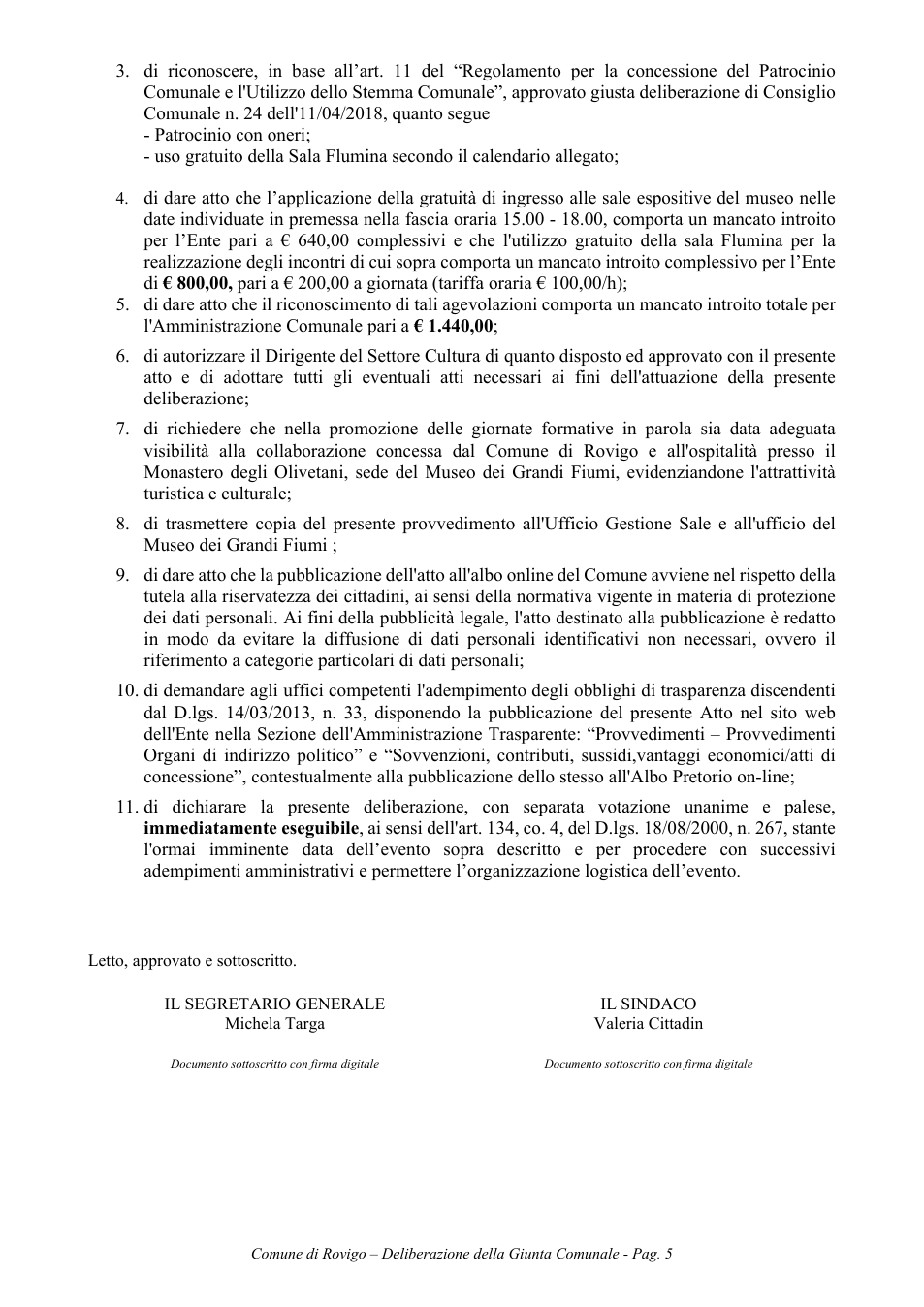 Pagina 5 del documento