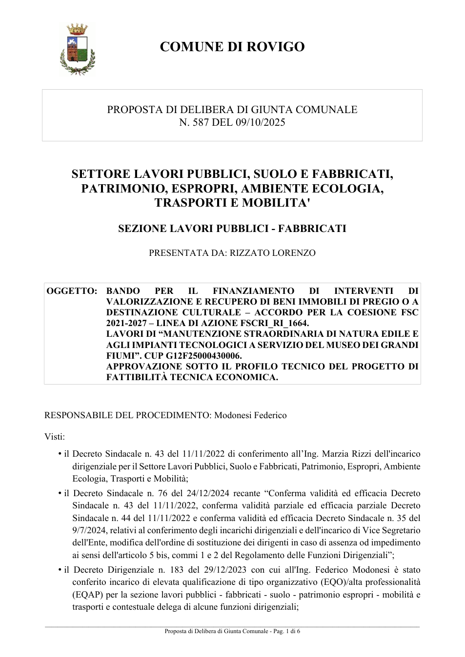 Pagina 1 del documento