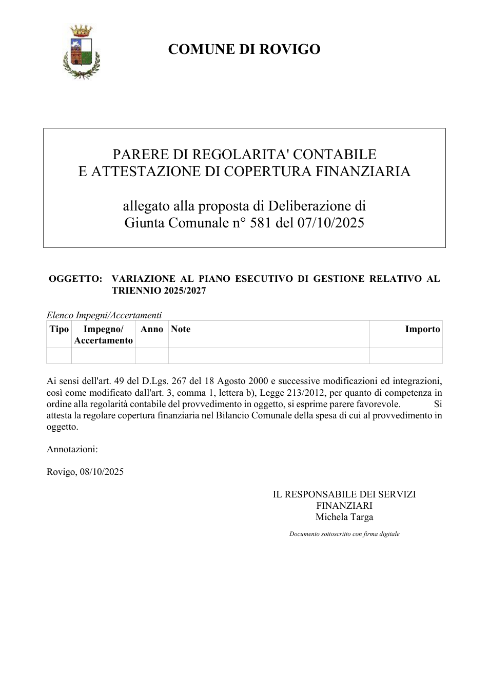Pagina 1 del documento