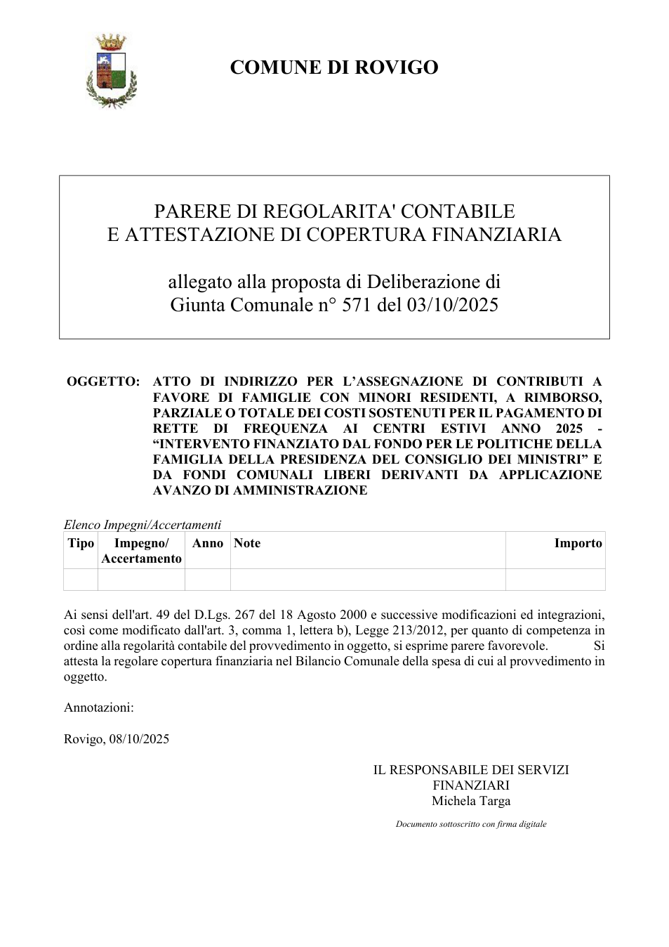 Pagina 1 del documento