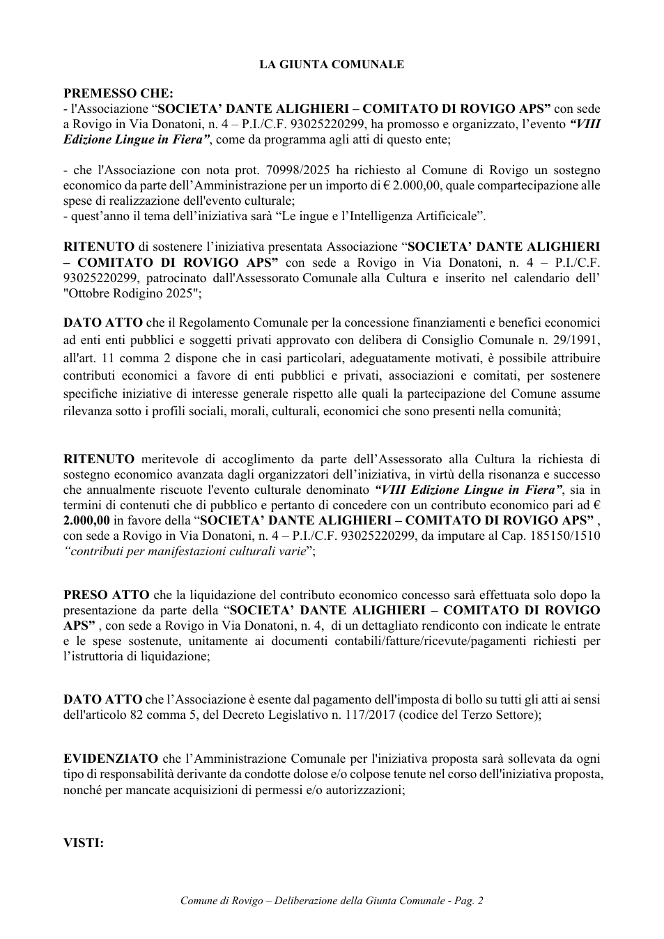 Pagina 2 del documento