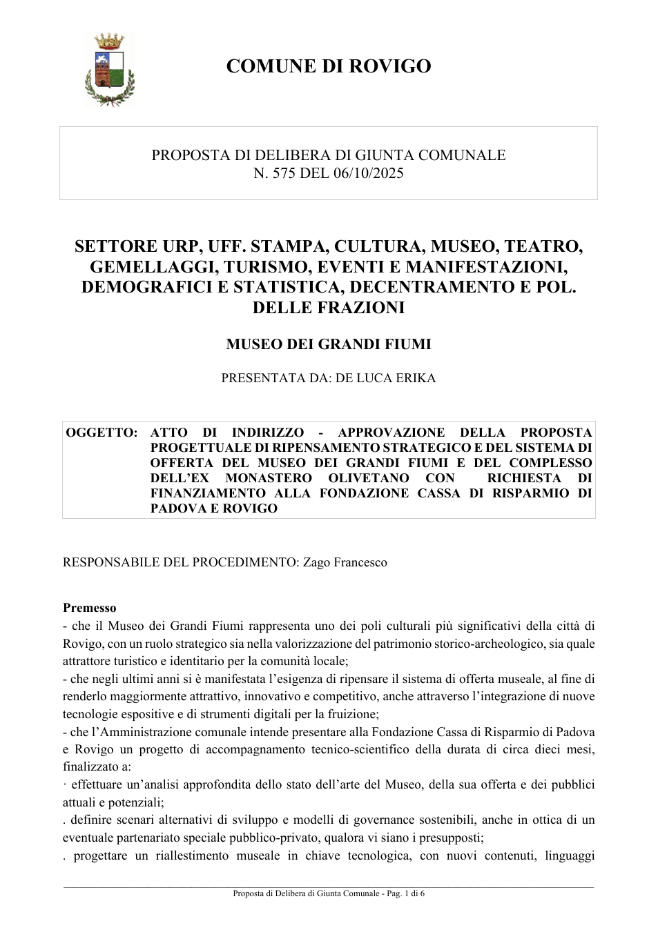 Pagina 1 del documento