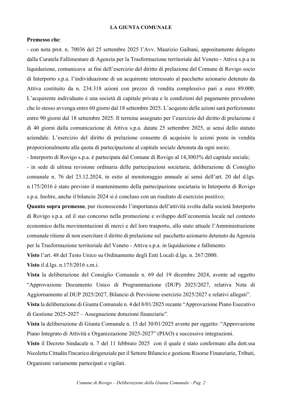 Pagina 2 del documento