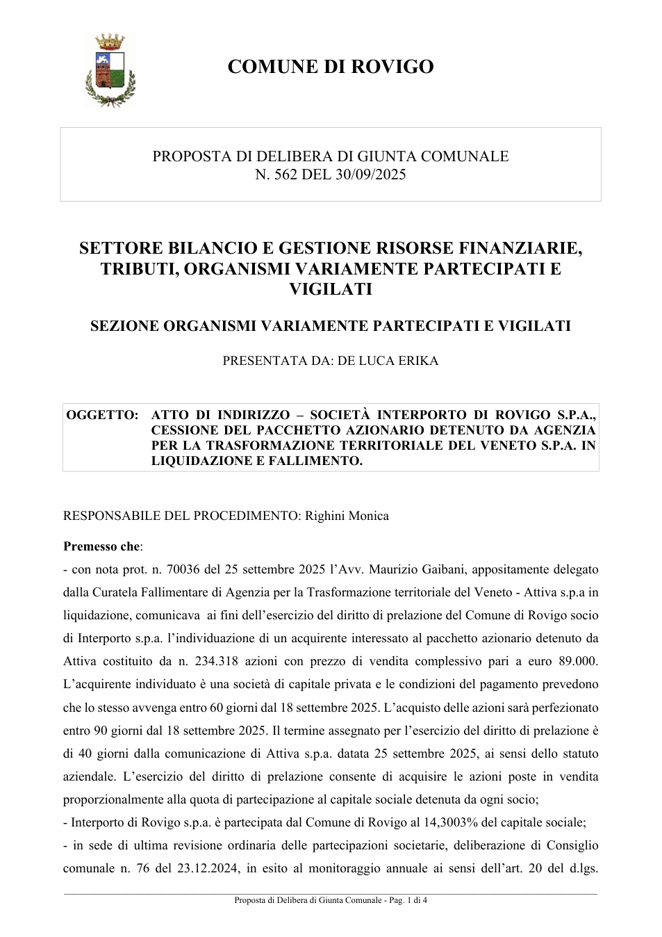 Pagina 1 del documento