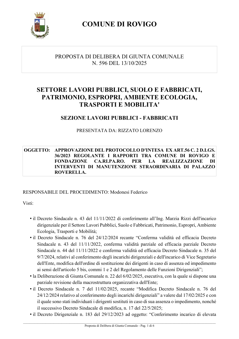 Pagina 1 del documento