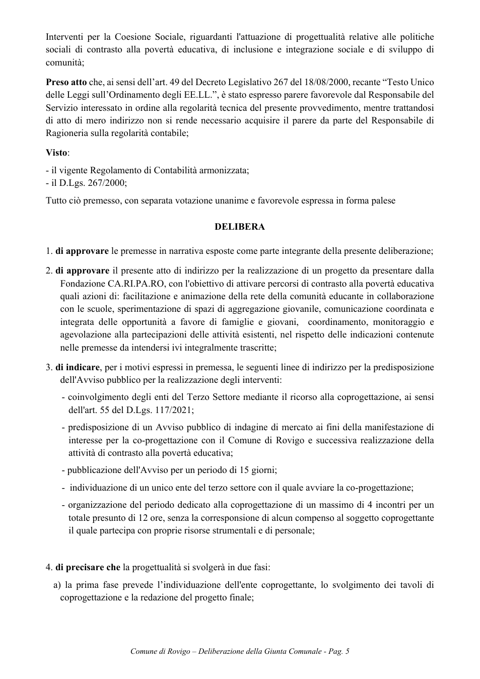 Pagina 5 del documento