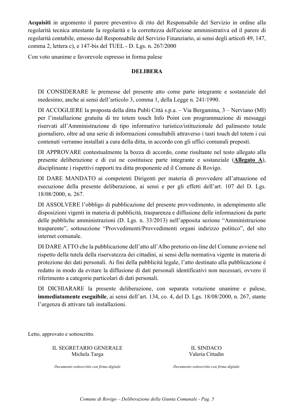 Pagina 5 del documento