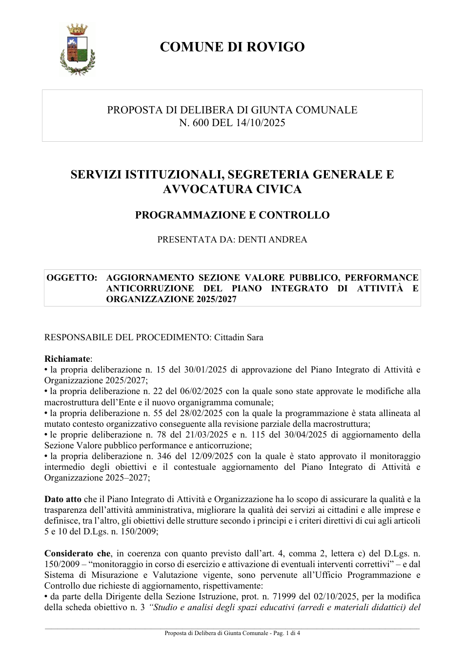 Pagina 1 del documento