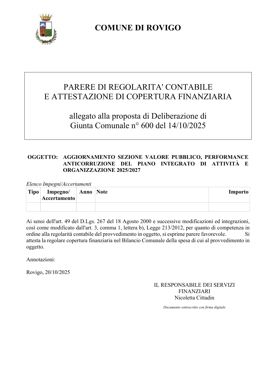 Pagina 1 del documento