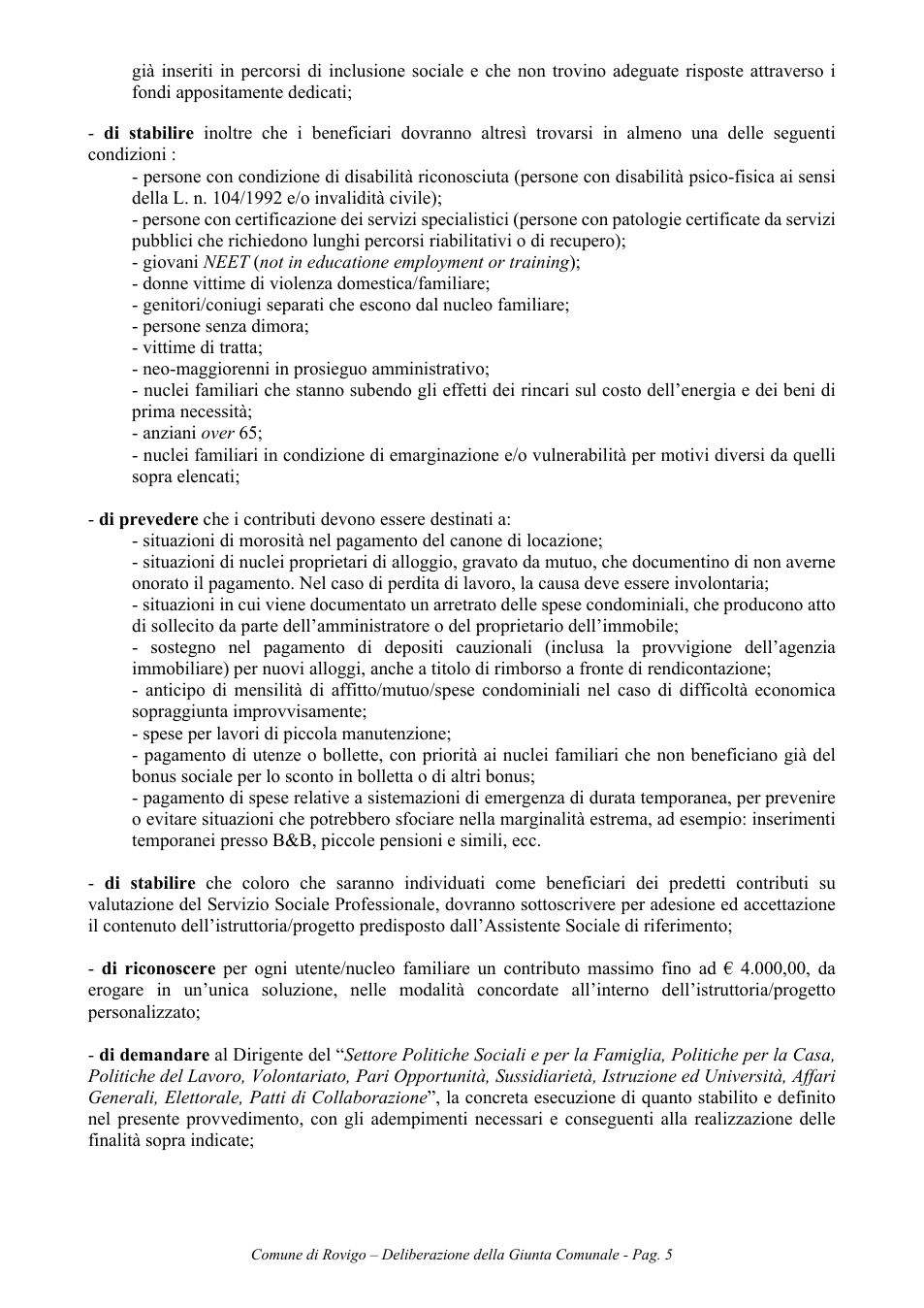 Pagina 5 del documento