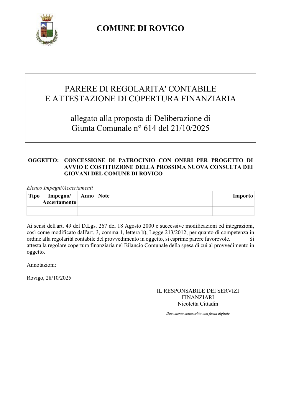 Pagina 1 del documento