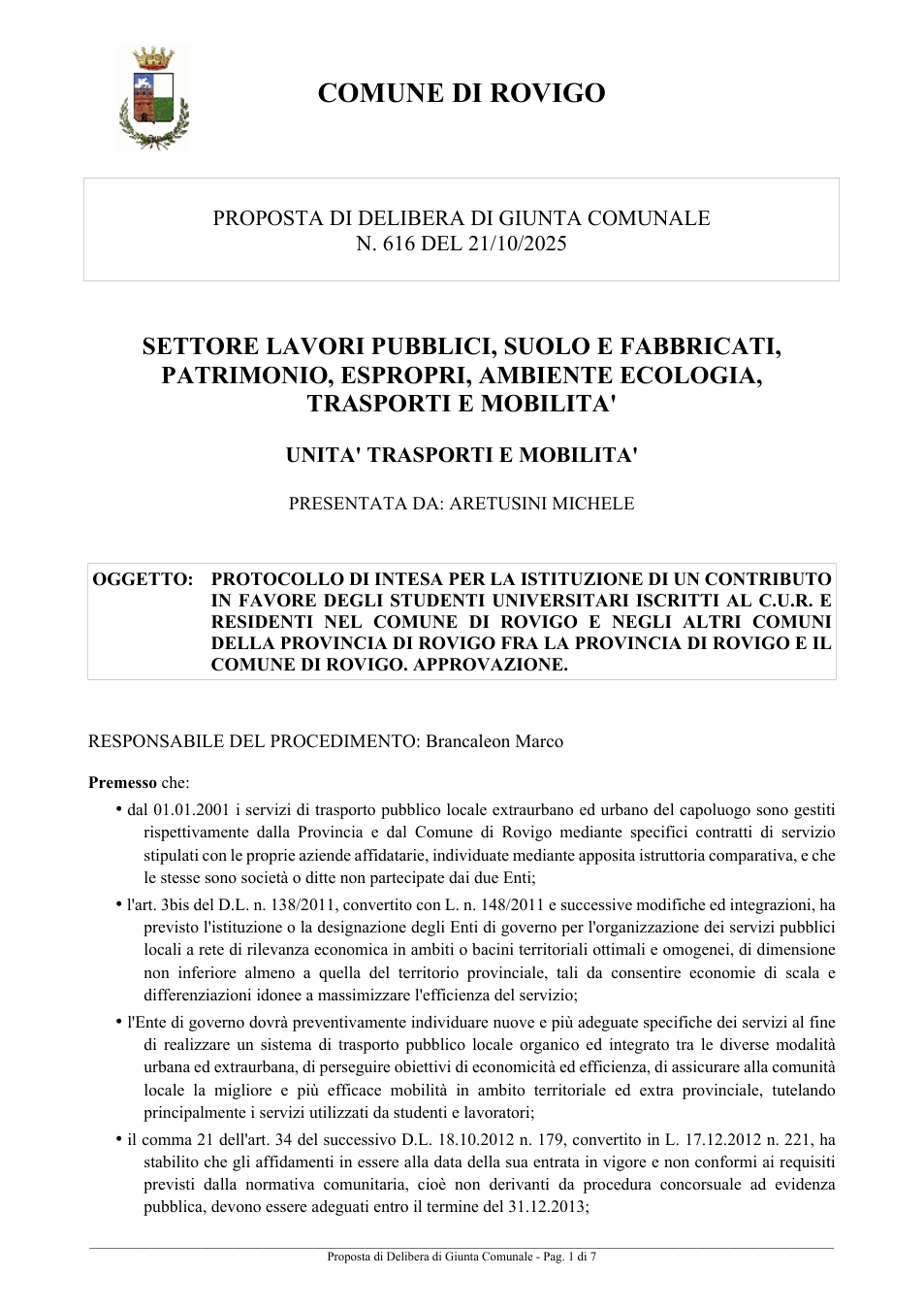 Pagina 1 del documento