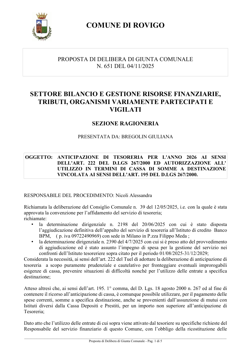 Pagina 1 del documento