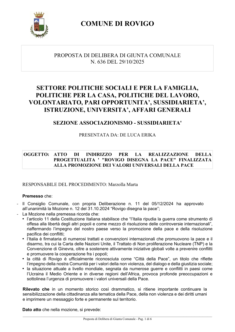 Pagina 1 del documento