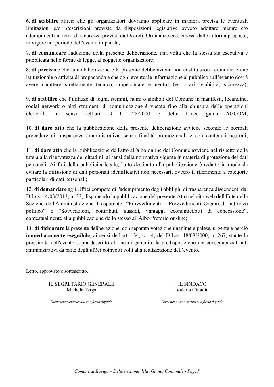 Pagina 5 del documento