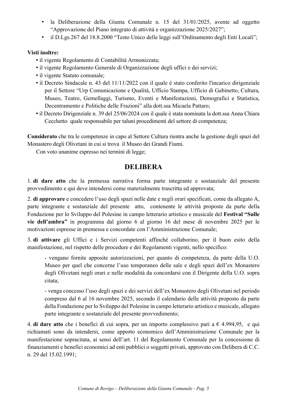Pagina 5 del documento