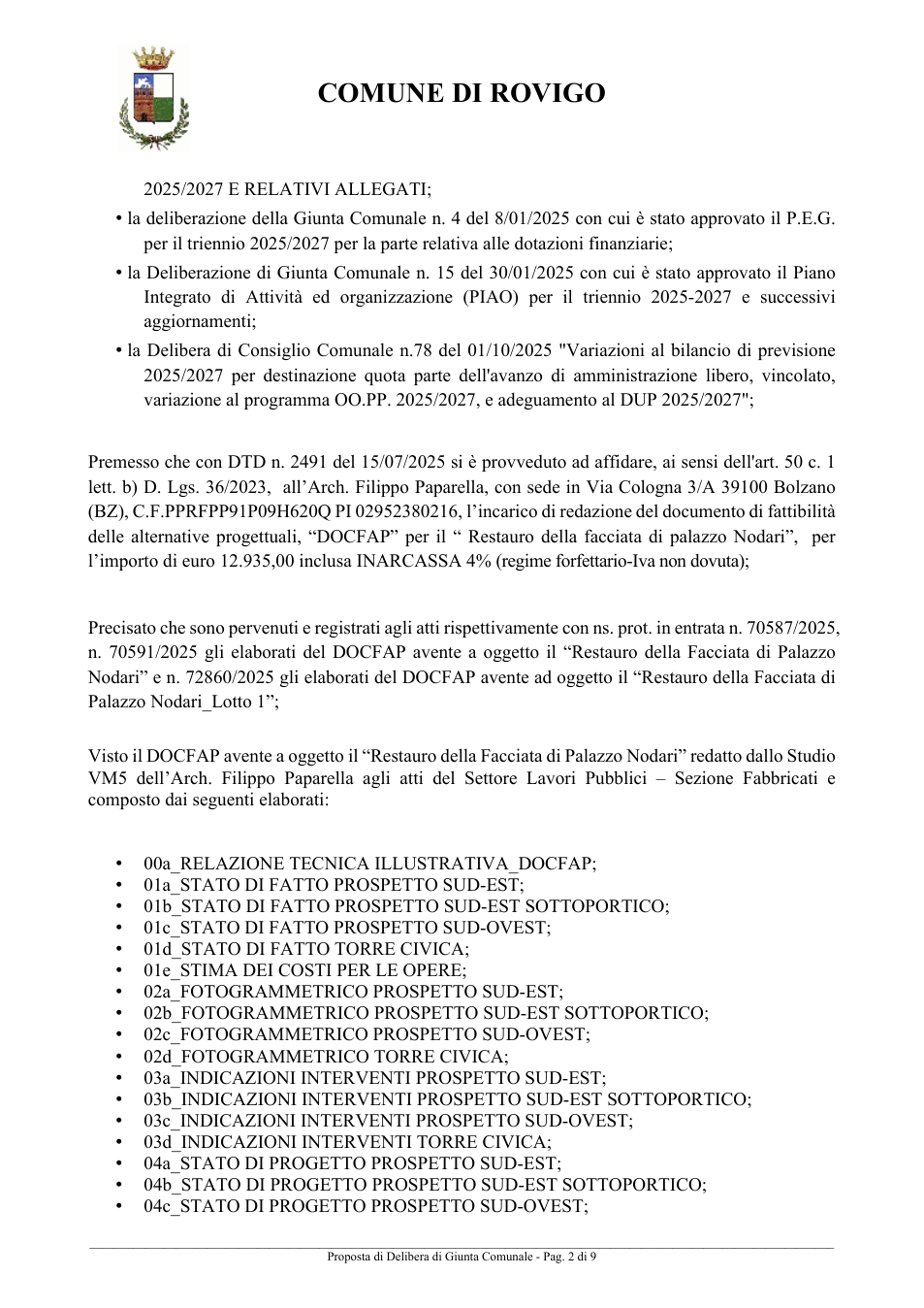 Pagina 2 del documento