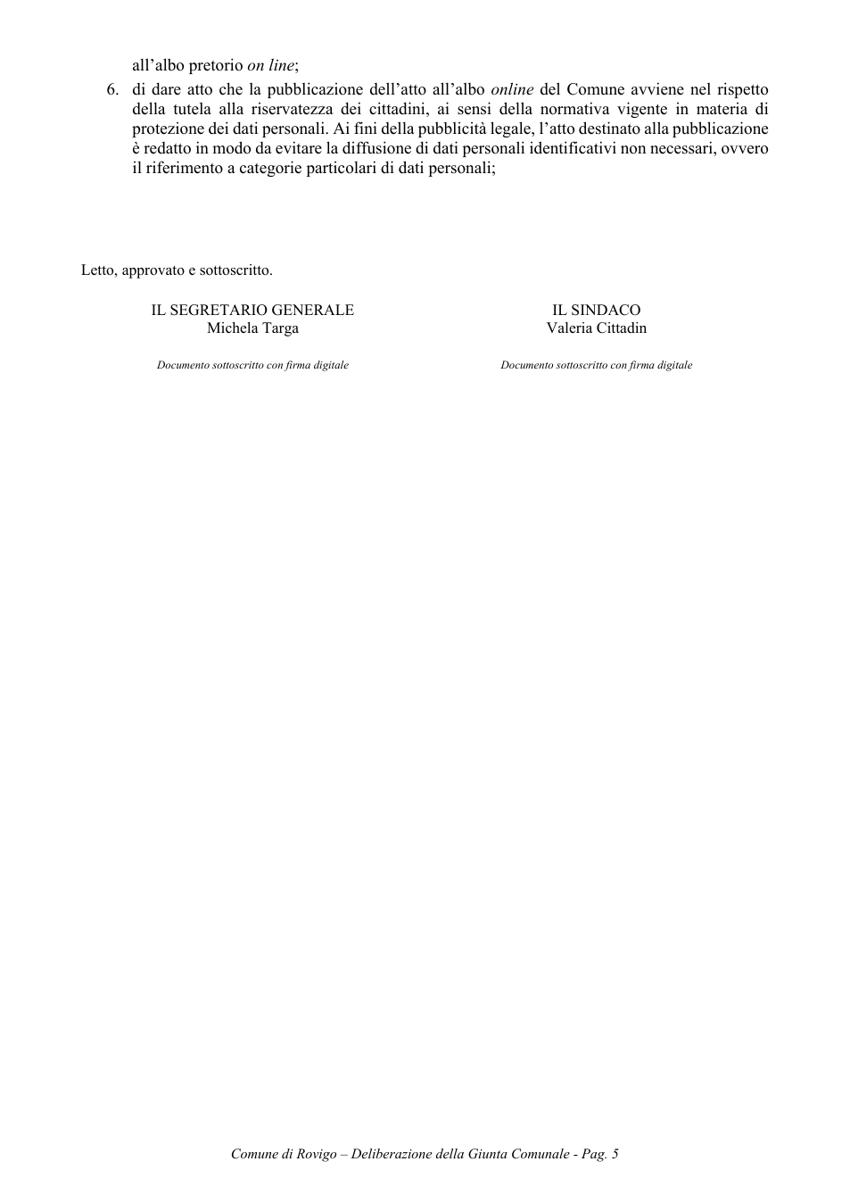Pagina 5 del documento