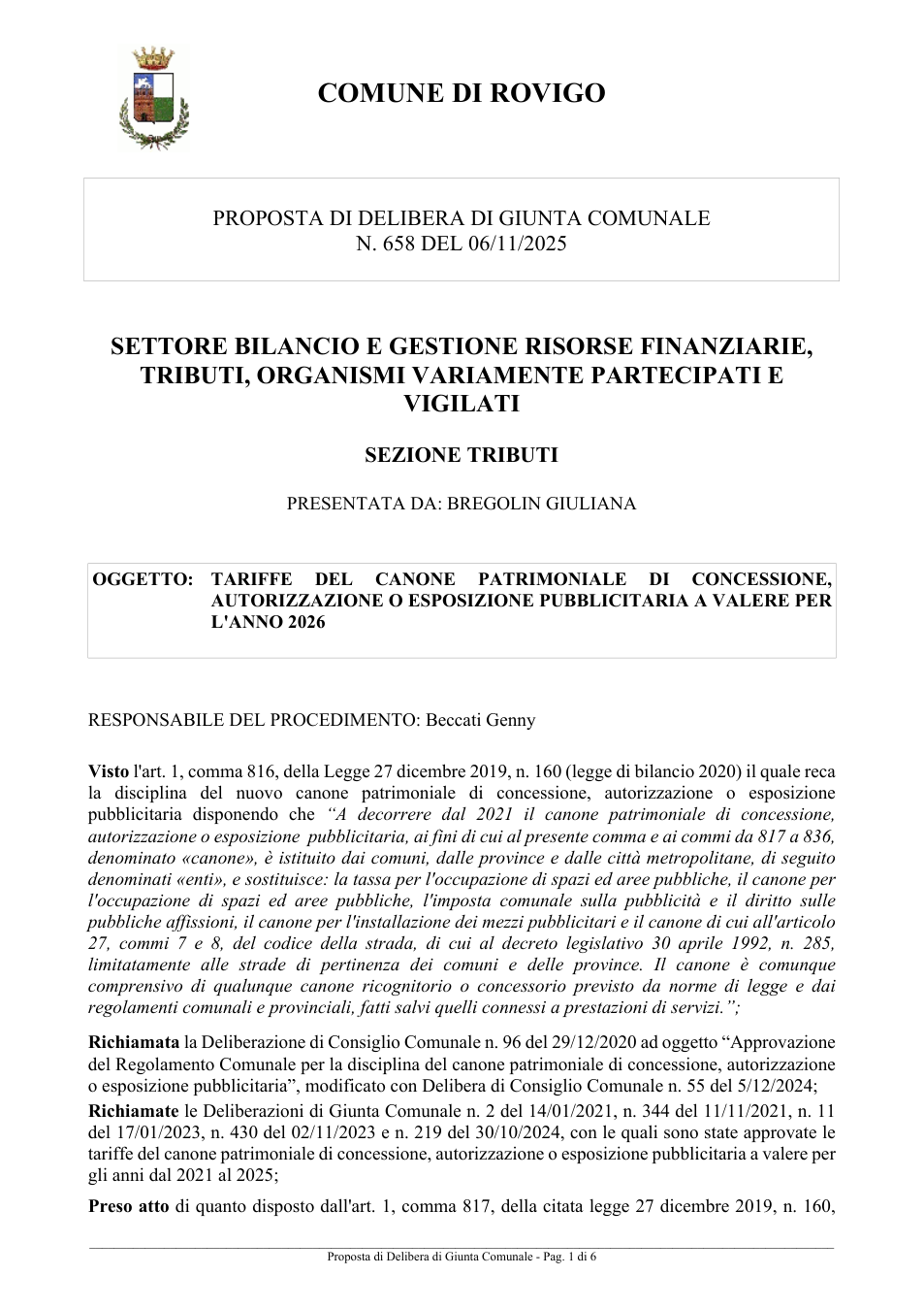 Pagina 1 del documento