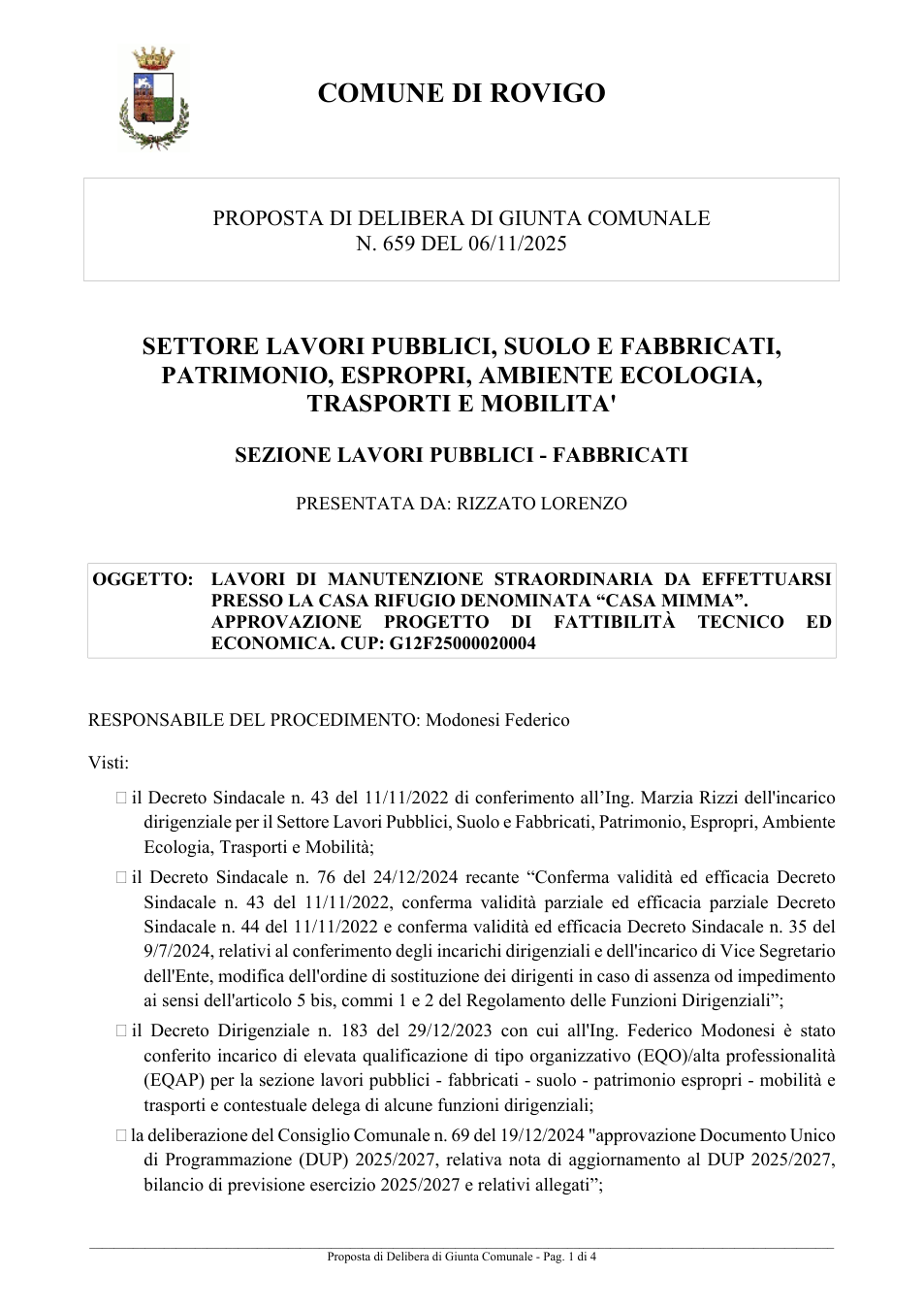 Pagina 1 del documento