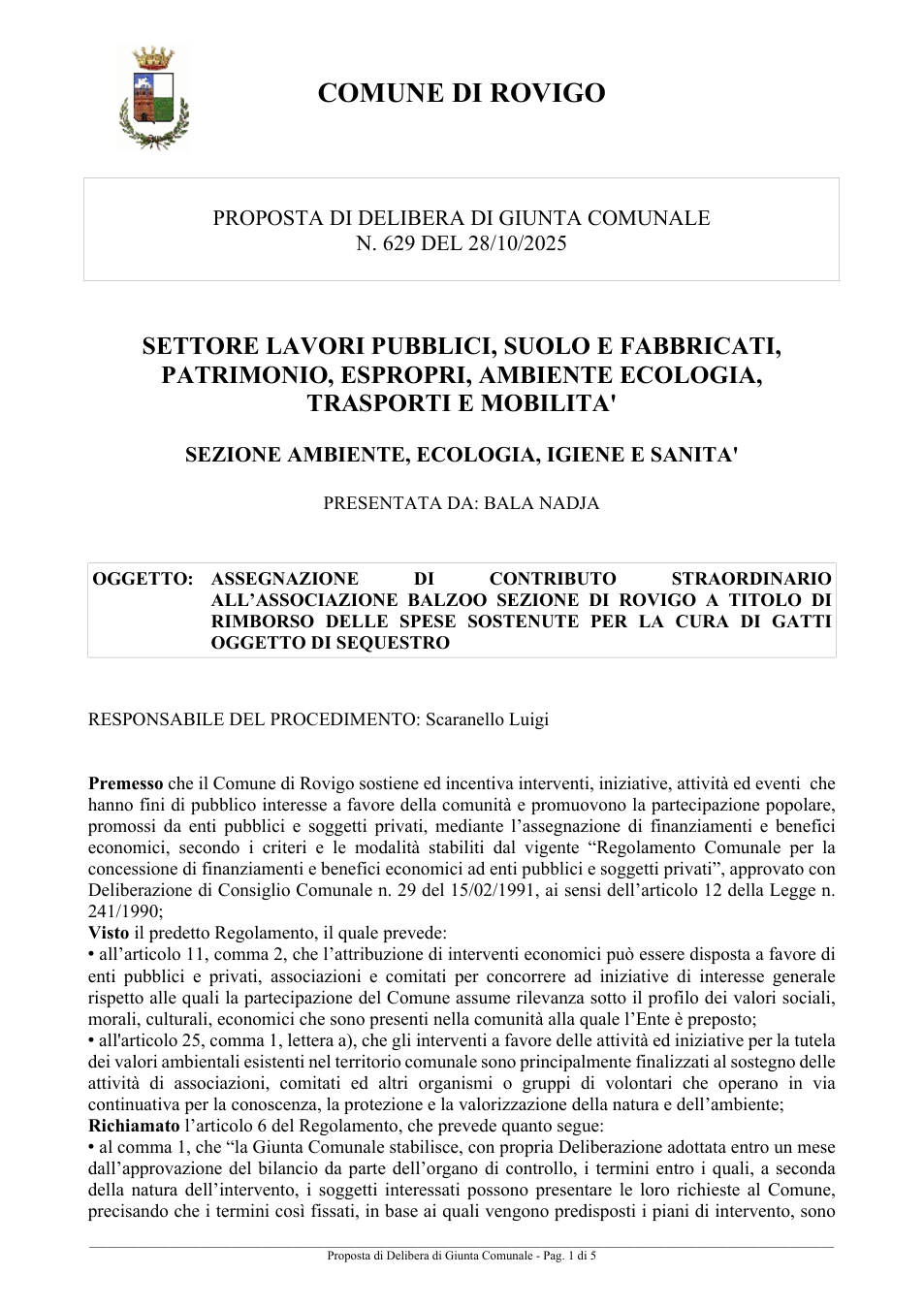 Pagina 1 del documento