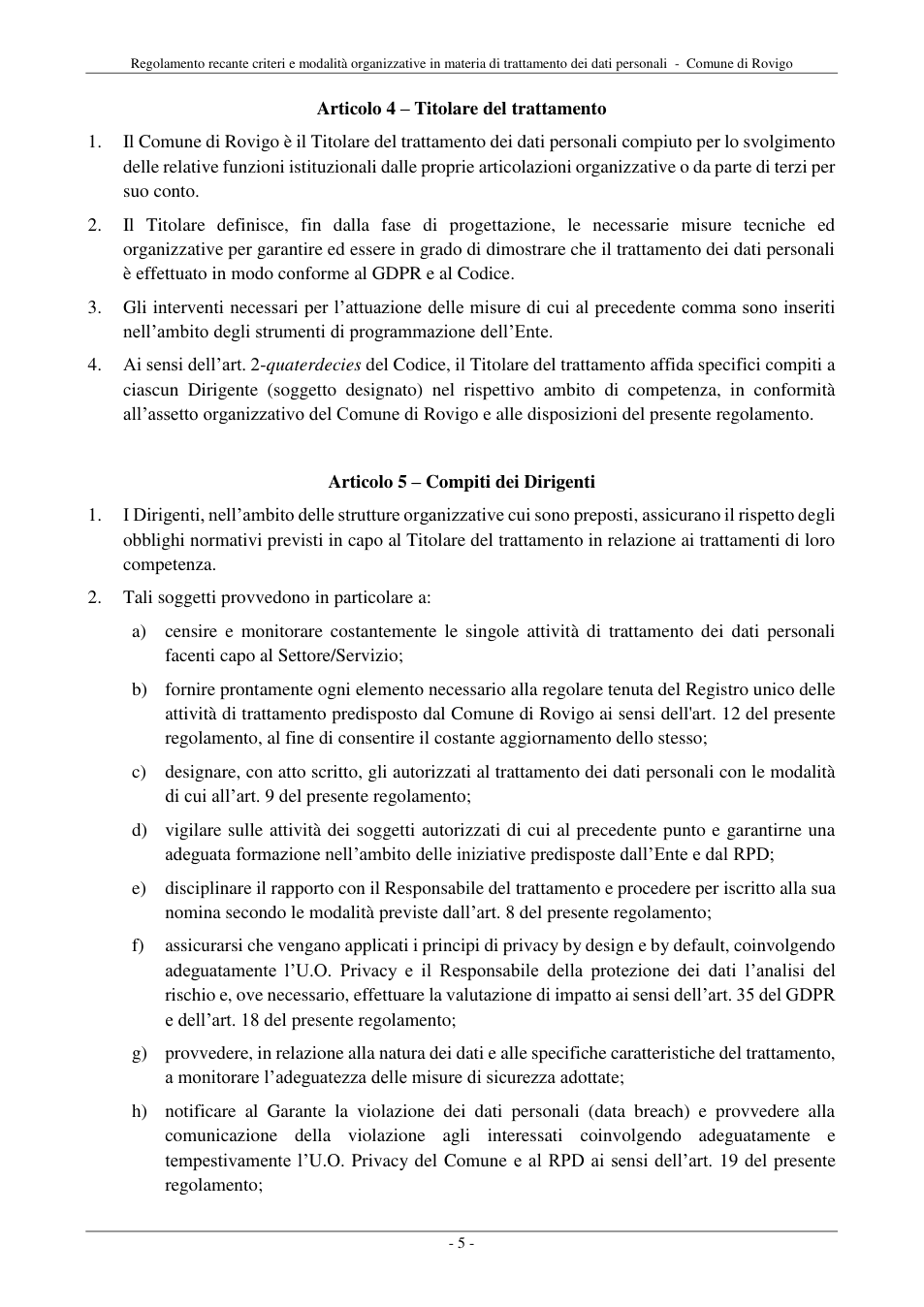Pagina 5 del documento